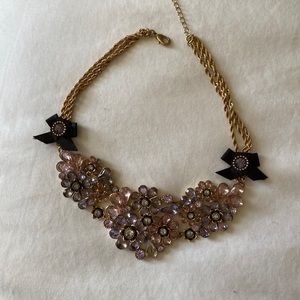 Betsey Johnson Floral Necklace